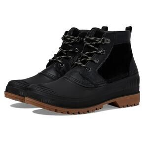 Kamik Mens Hemlock Lo Winter Boots US 8 Black Leather Waterproof Insulated NIB